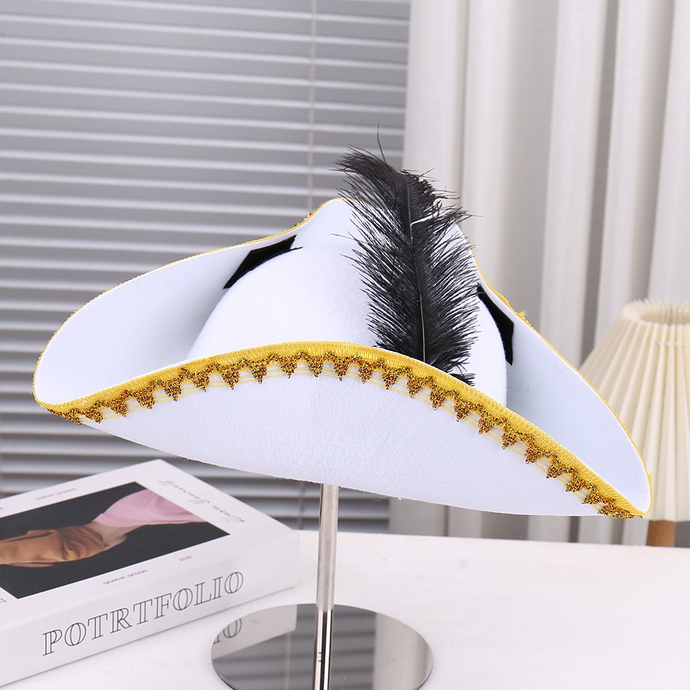 Cosplay Material For Prop - Stage Performance Pirate Hat Carnival Party