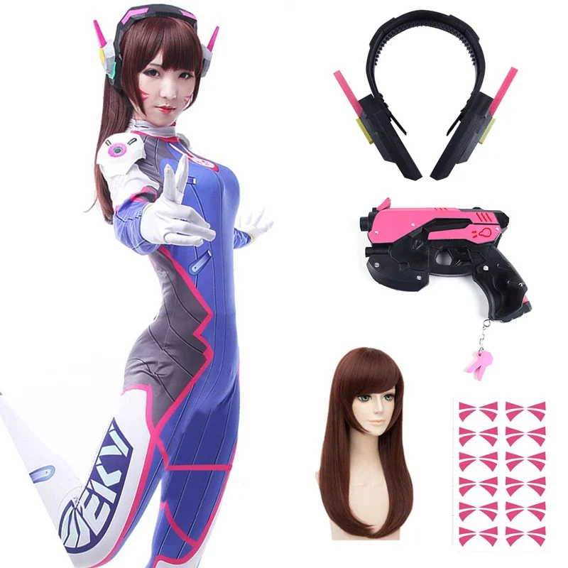 Dva Cosplay Prop - Anime woman jumpsuit tights DVA cosplay