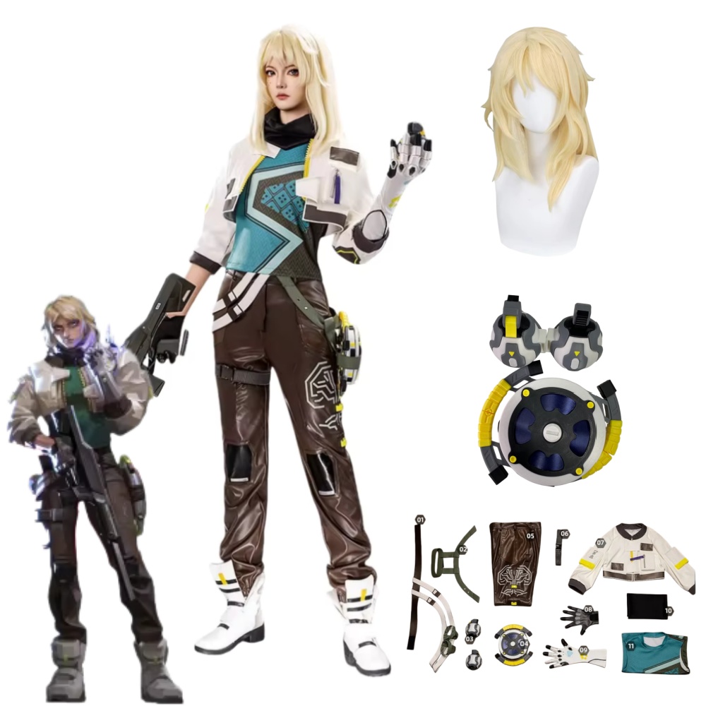 Prop Para Cosplay - Deadlock Cosplay Costume Props VALORANT Deadlock