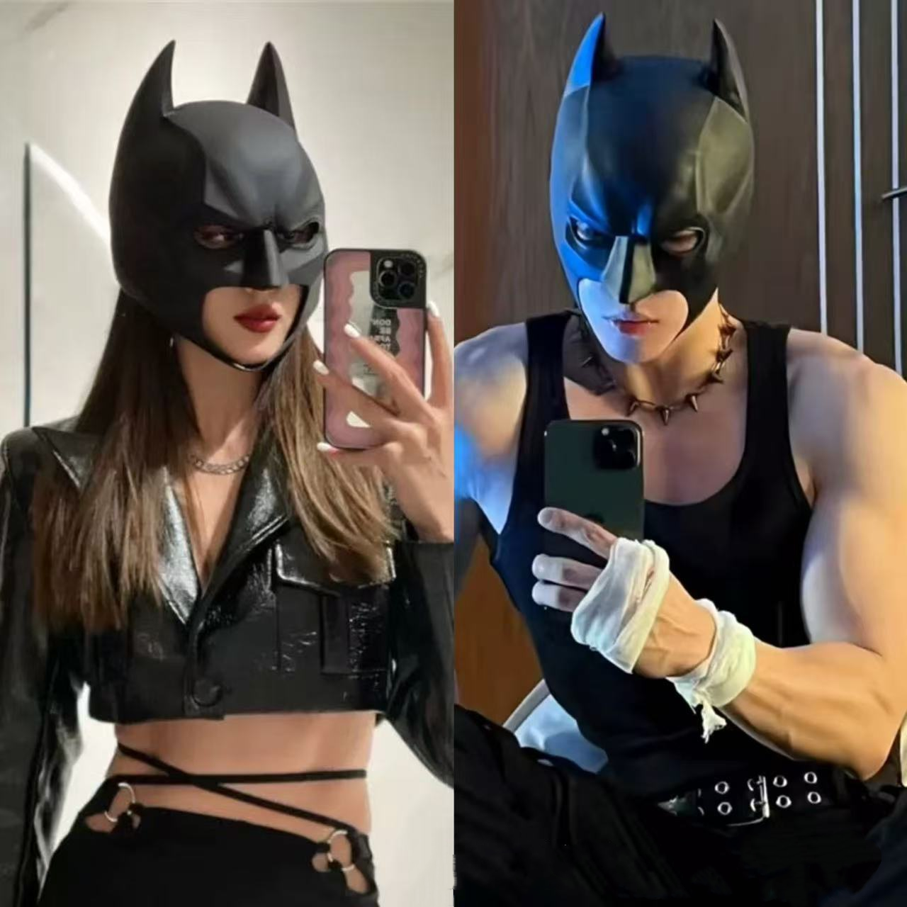 Cosplay Material For Prop - Halloween Bat Mask Latex Material Cosplay