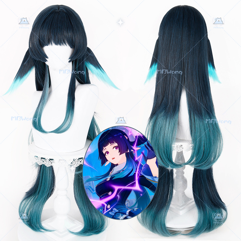 Cosplay Material For Prop - Game Genshin Impact Celaeno Cosplay Wig