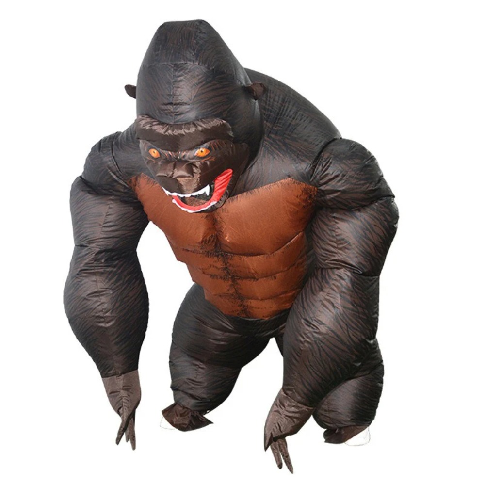 Cosplay Prop Business - Chimpanzee Inflatable Suit Conjoined Cartoon Doll