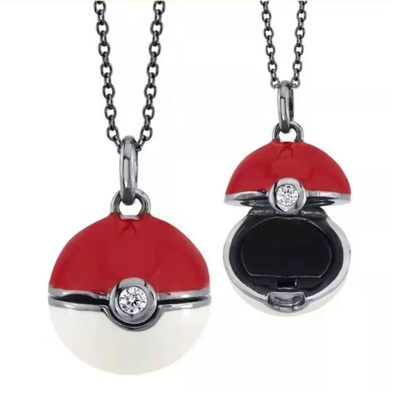 Poke Ball Necklace Pokemon Fig – Pokeball Cosplay Prop Bewertung und Preis