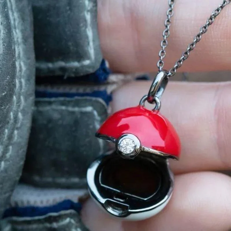 Poke Ball Necklace Pokemon Fig – Pokeball Cosplay Prop Bewertung und Preis
