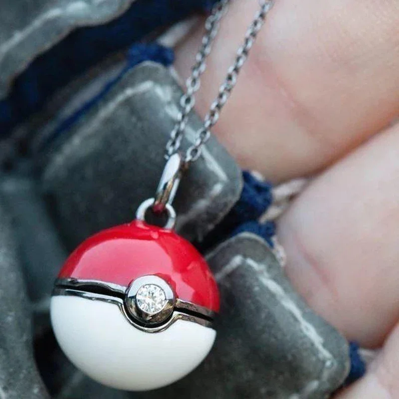 Poke Ball Necklace Pokemon Fig – Pokeball Cosplay Prop Bewertung und Preis