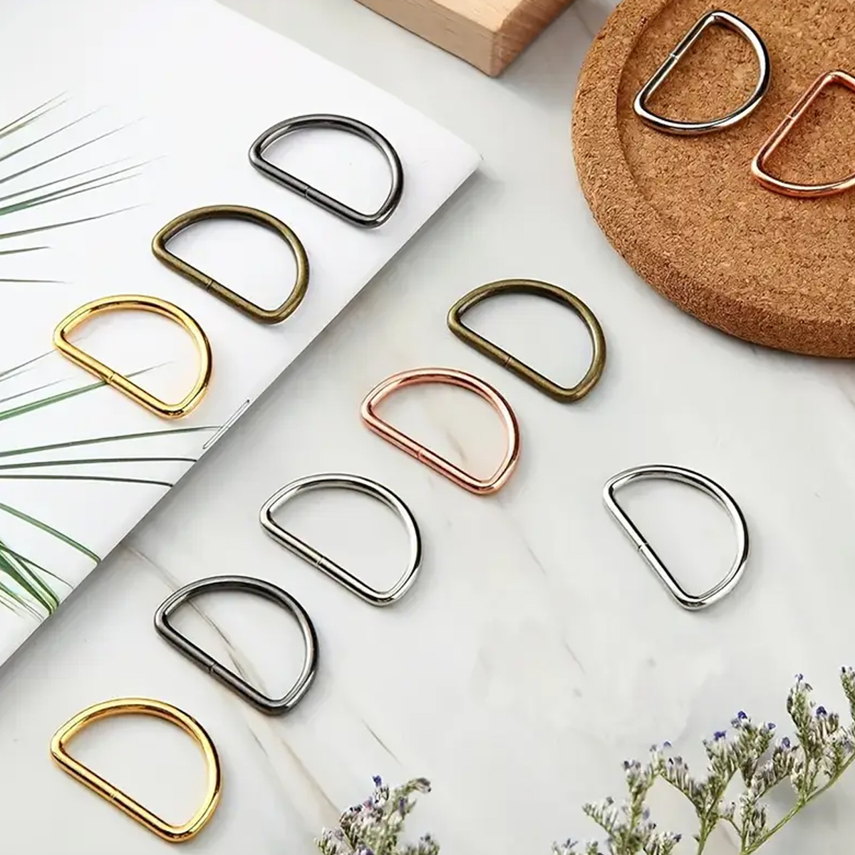30/60/100Pcs D-ring buckle sta – D Ring Strap Bewertung und Preis