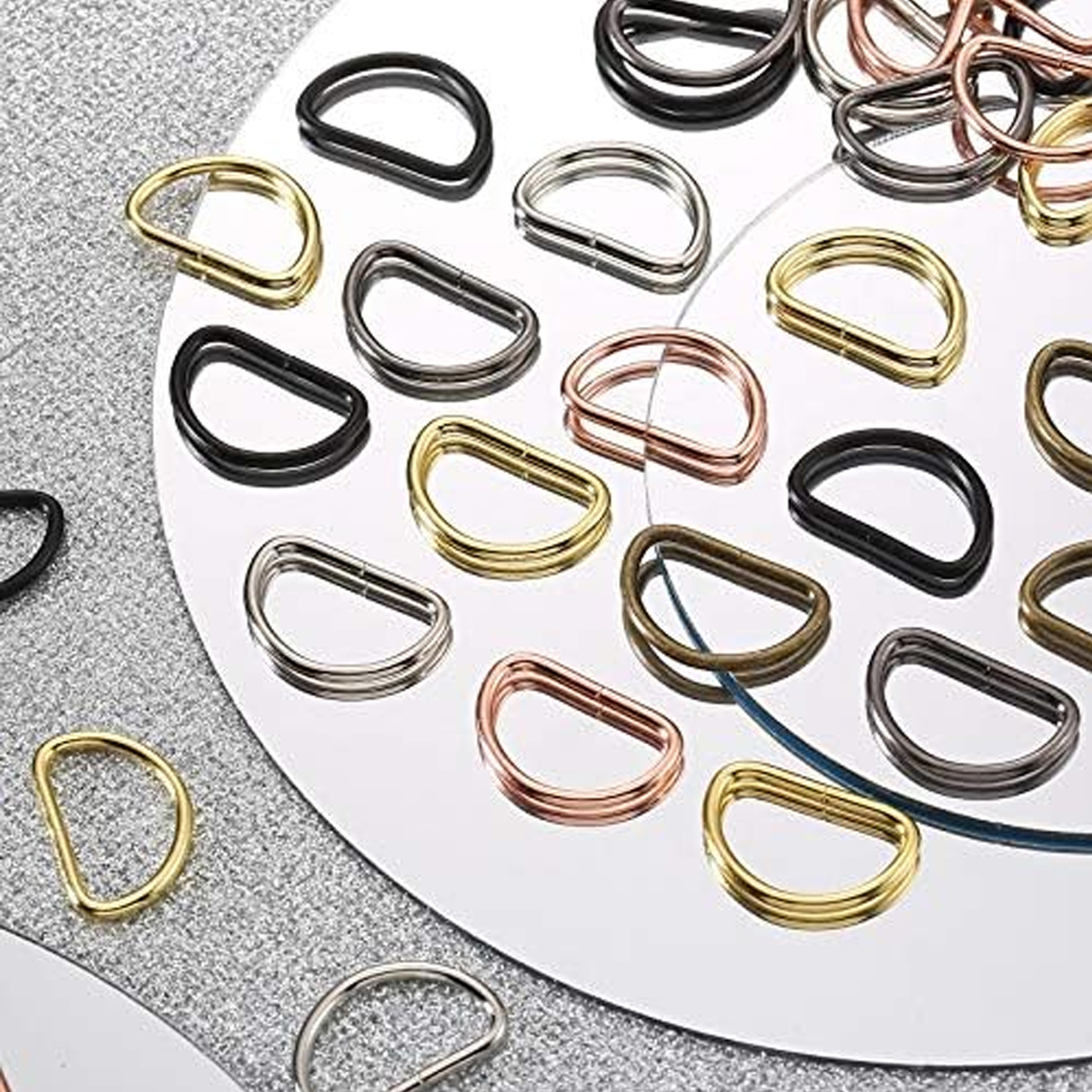 30/60/100Pcs D-ring buckle sta – D Ring Strap Bewertung und Preis