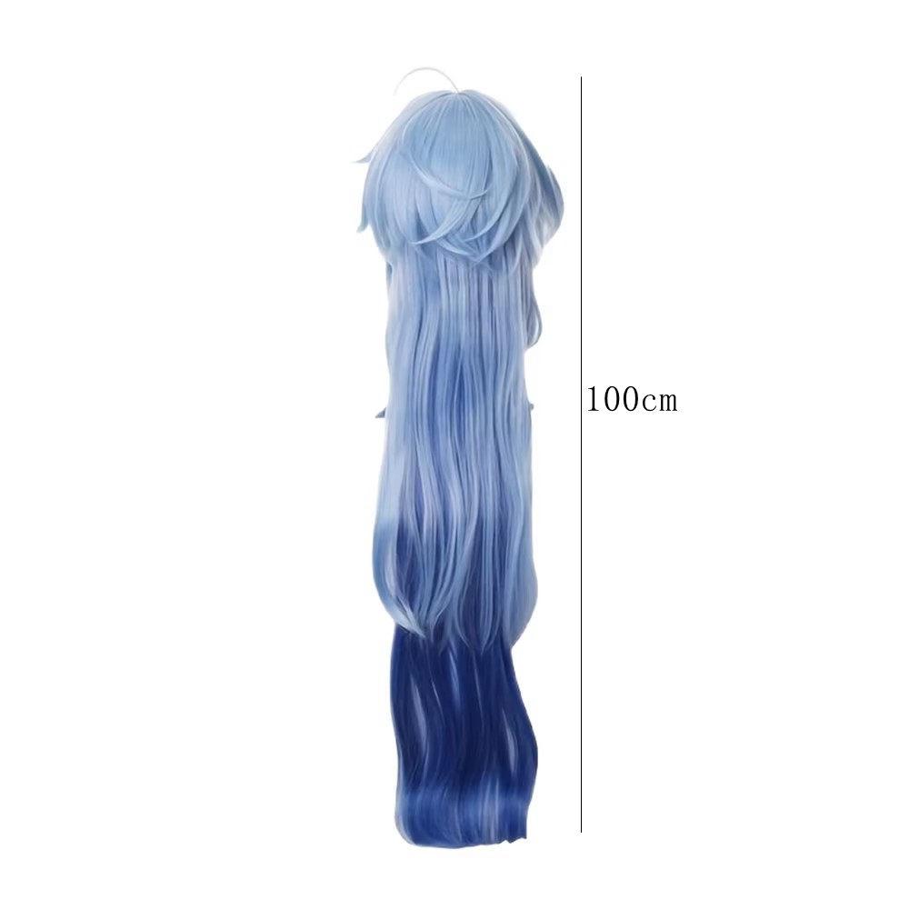 Anime Cosplay Ganyu Wig Long S – Frieren Cosplay Prop Bewertung und Preis
