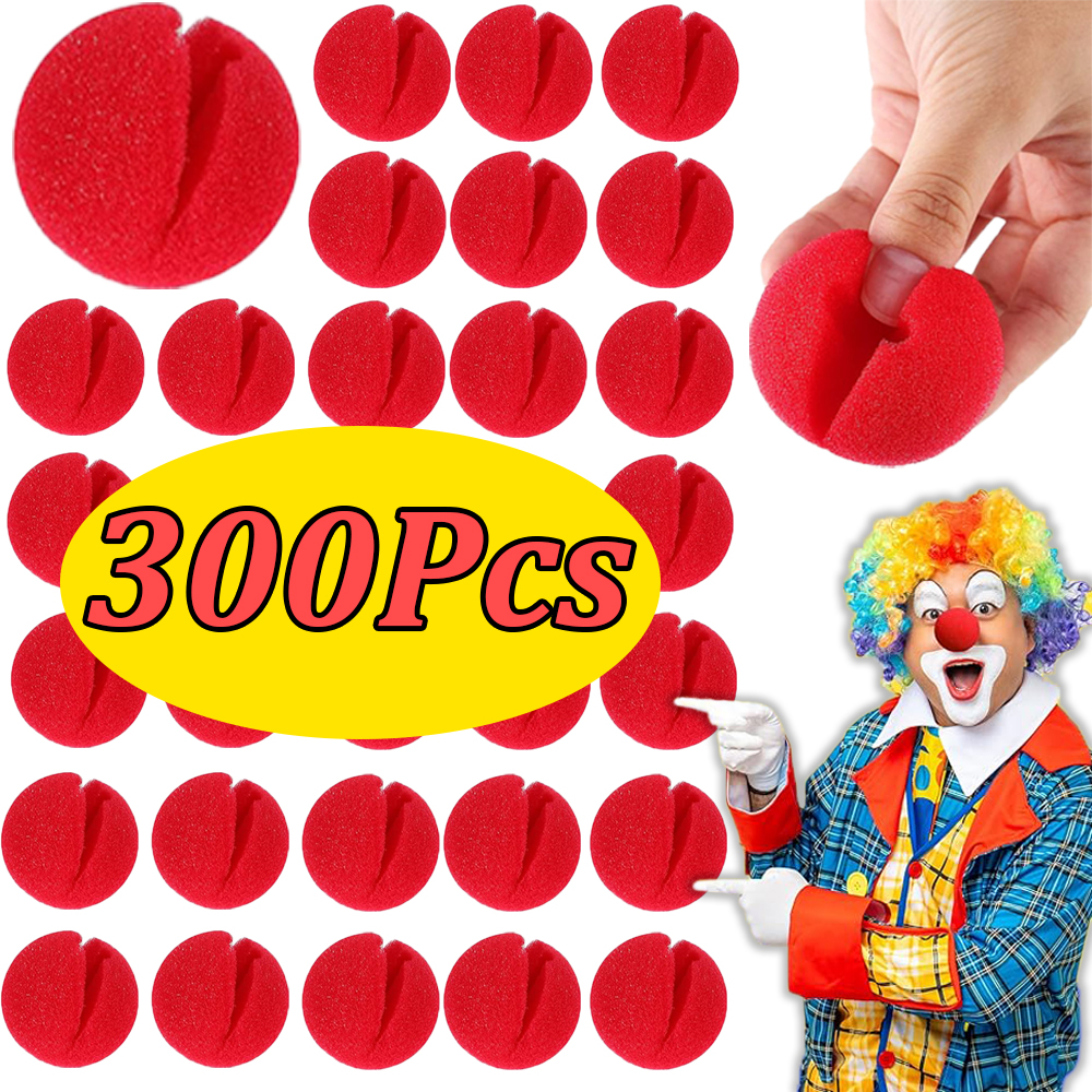 300Pcs -1 Red Funny Clown Nose – Cosplay Prop Foam Bewertung und Preis
