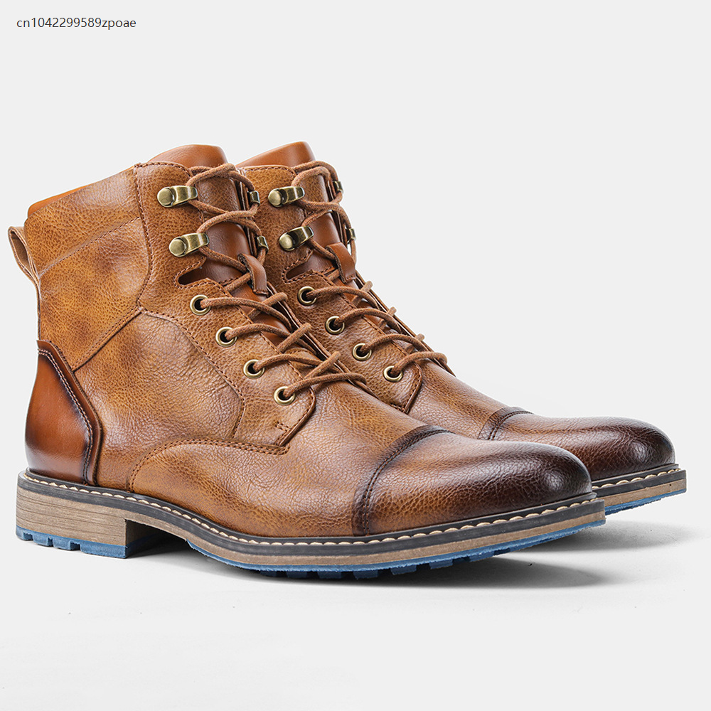 Men's Leather Boots Single Boo – Cosplay Prop Works Bewertung und Preis