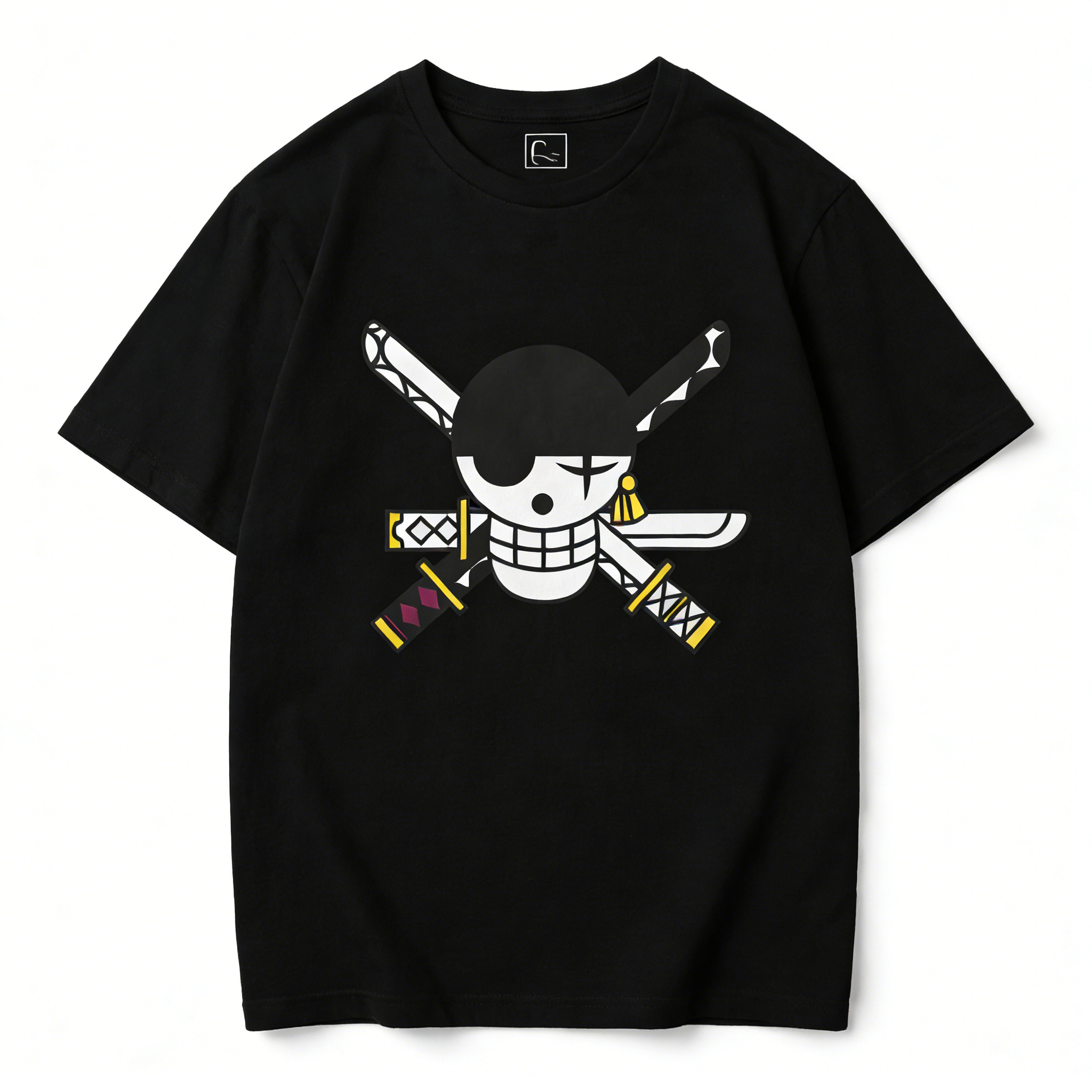 Men's One Piece Anime T-Shirt  – Cosplay Prop Dagger Bewertung und Preis