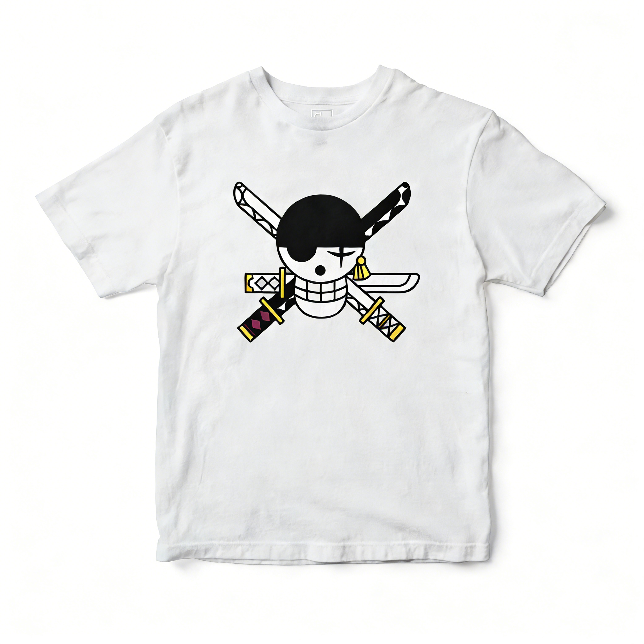 Men's One Piece Anime T-Shirt  – Cosplay Prop Dagger Bewertung und Preis