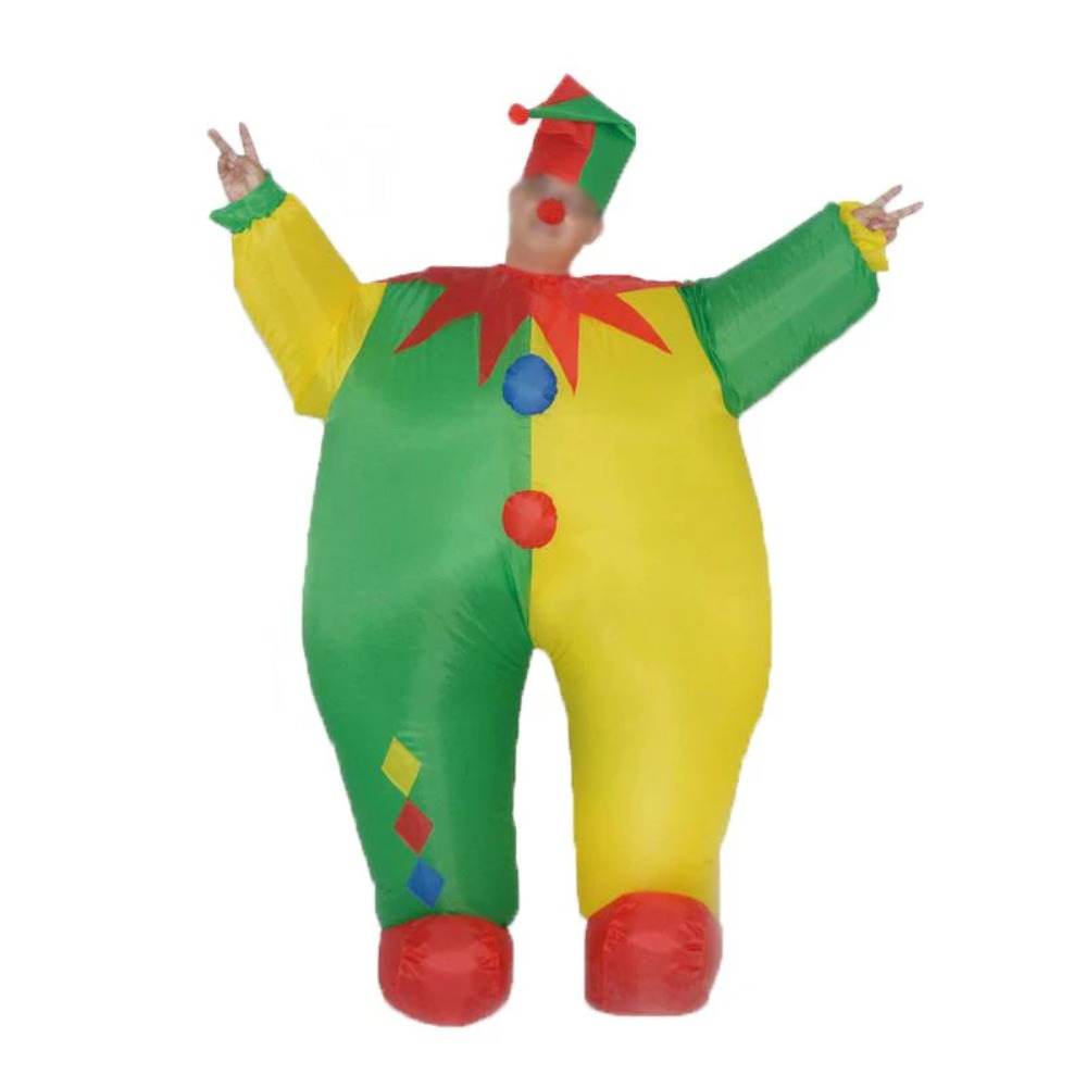 Circus Clown Inflatable Suit A – Cosplay Prop Business Bewertung und Preis