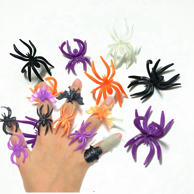 30/60pcs Bat Spider Rings Gift – Cosplay Prop Filler Bewertung und Preis