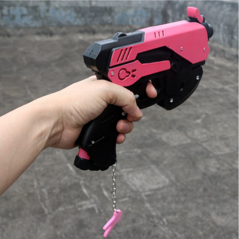 Real Size Overwatch D.Va Pisto – Dva Cosplay Prop Bewertung und Preis