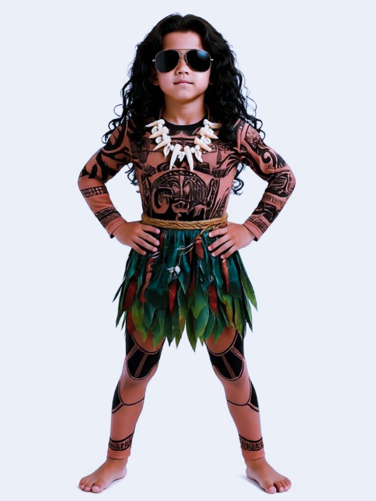 Summer Moana Maui Kids Boys Co – Cosplay Prop Pattern Bewertung und Preis