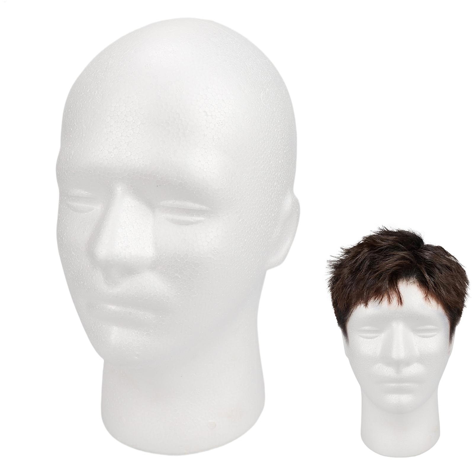 Mannequin Head Men's Hats Show – Cosplay Prop Foam Bewertung und Preis