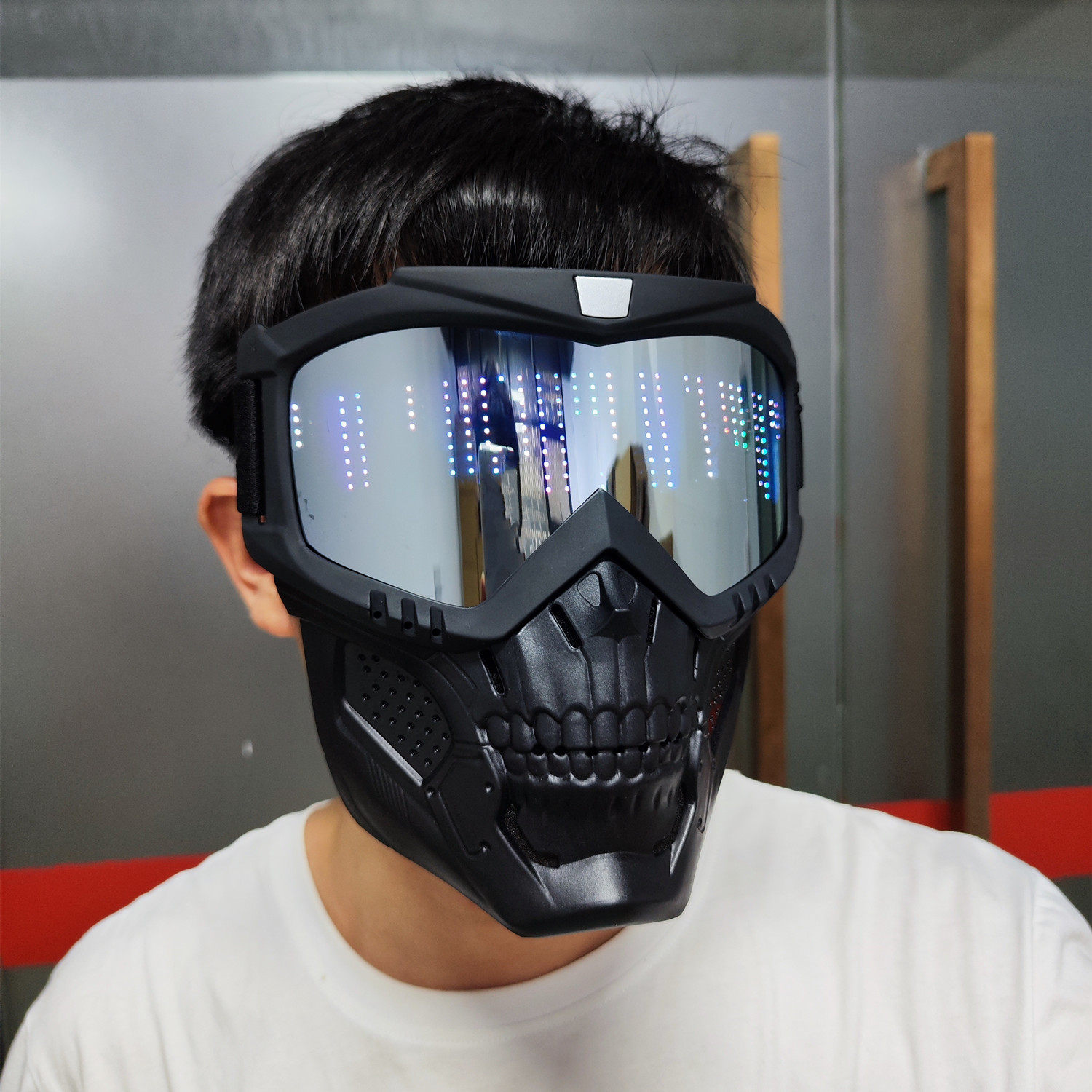 Cyber Punk Mask Cosplay Costum – Cosplay Prop Pattern Bewertung und Preis