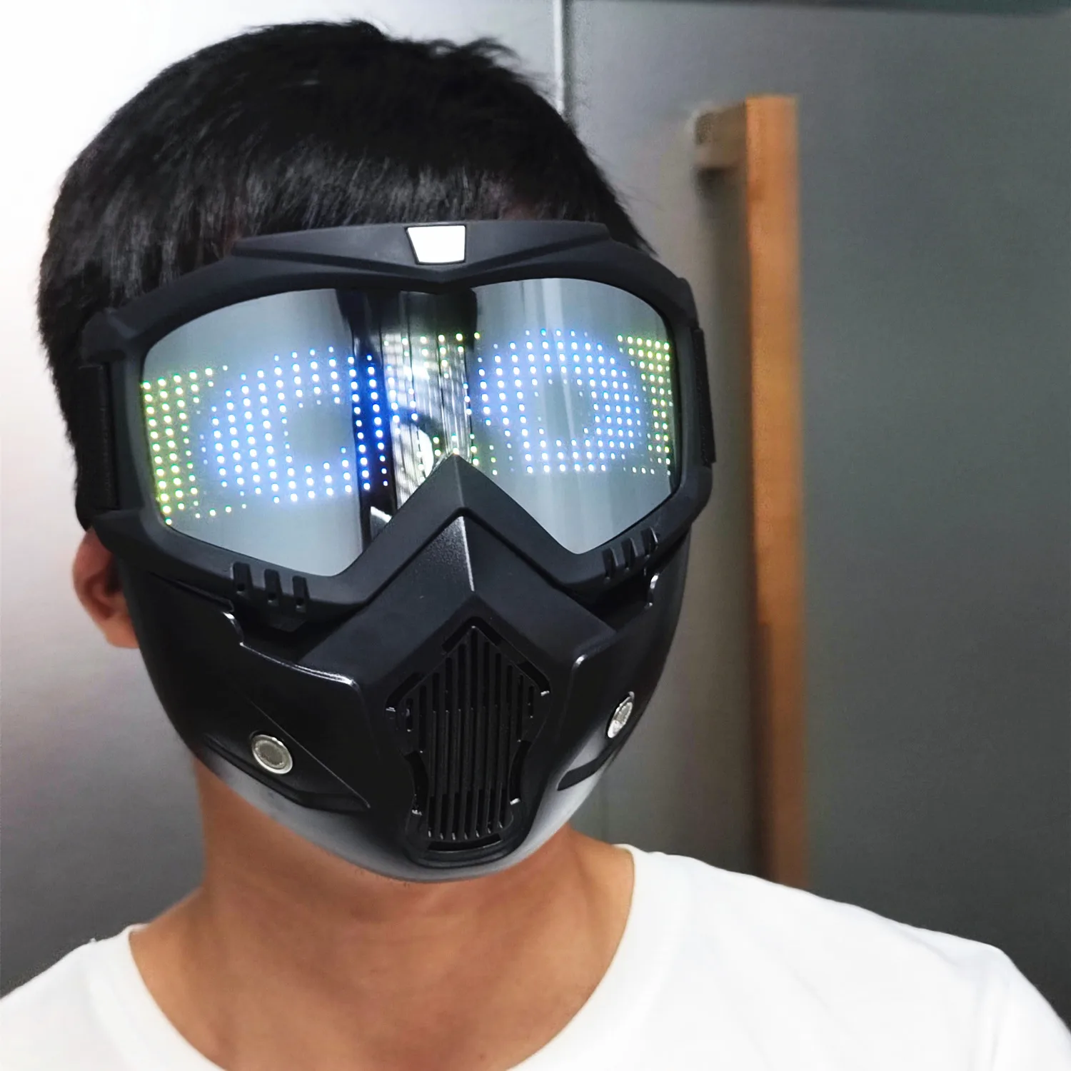 Cyber Punk Mask Cosplay Costum – Cosplay Prop Pattern Bewertung und Preis