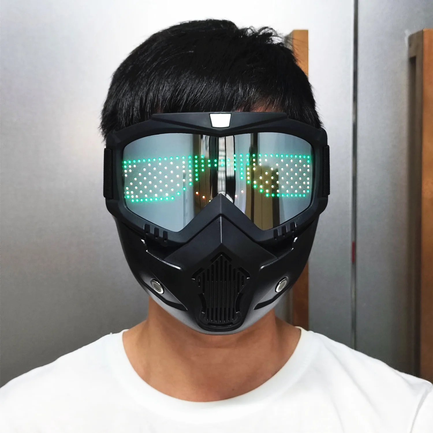 Cyber Punk Mask Cosplay Costum – Cosplay Prop Pattern Bewertung und Preis