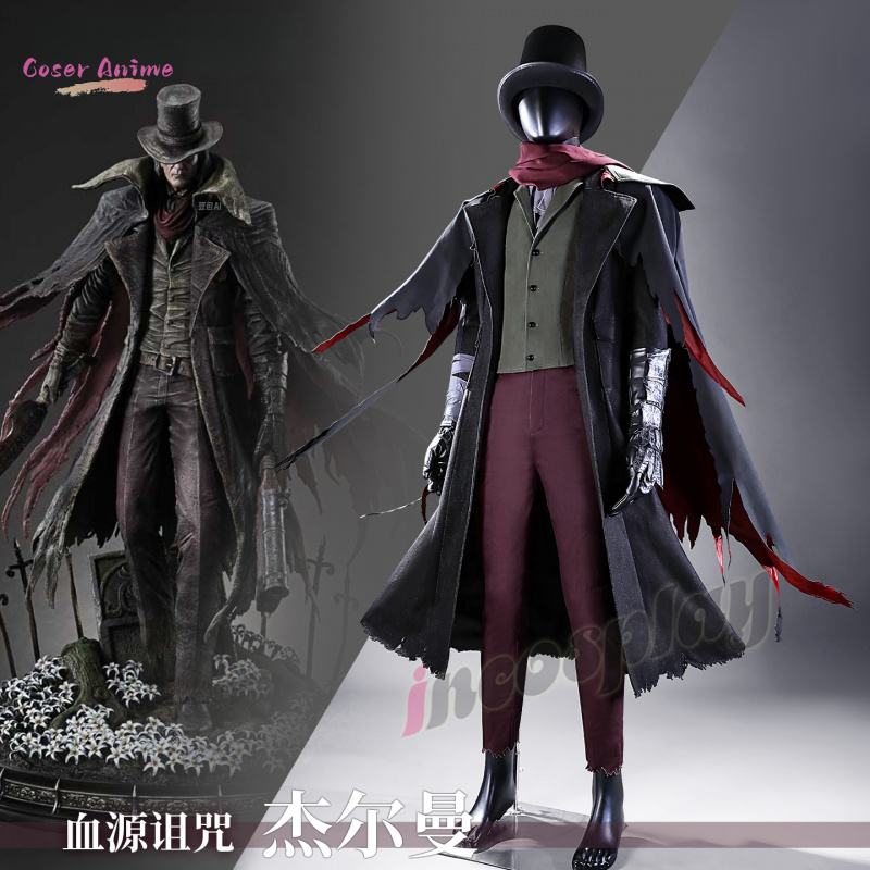 Gehrman Cosplay Costume Game B – Bloodborne Cosplay Prop Bewertung und Preis