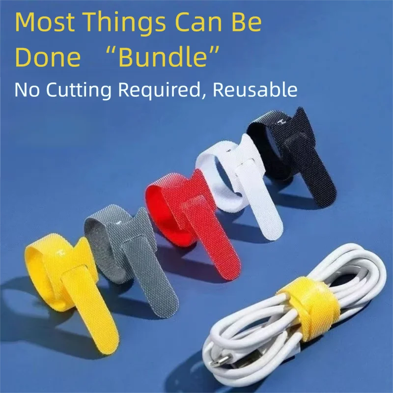 Cut-Free Reusable Cable Organi – Velcro Hook Loop Bewertung und Preis