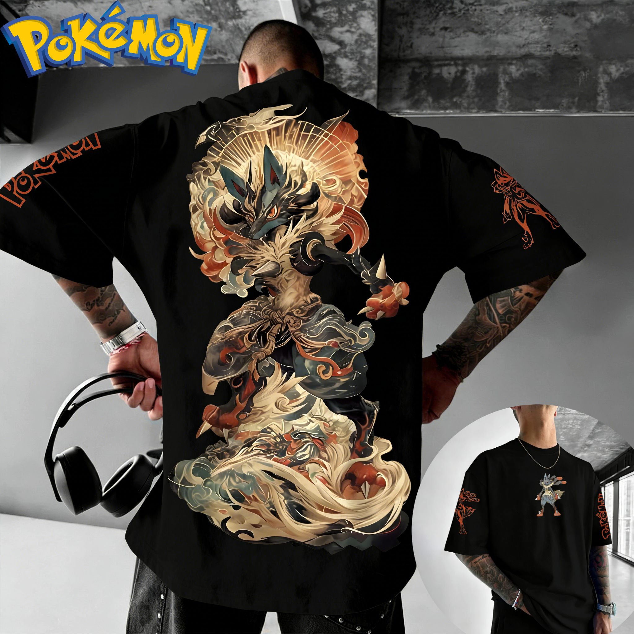 New Pokemon Cotton T Shirt wit – Cosplay Flame Prop Bewertung und Preis
