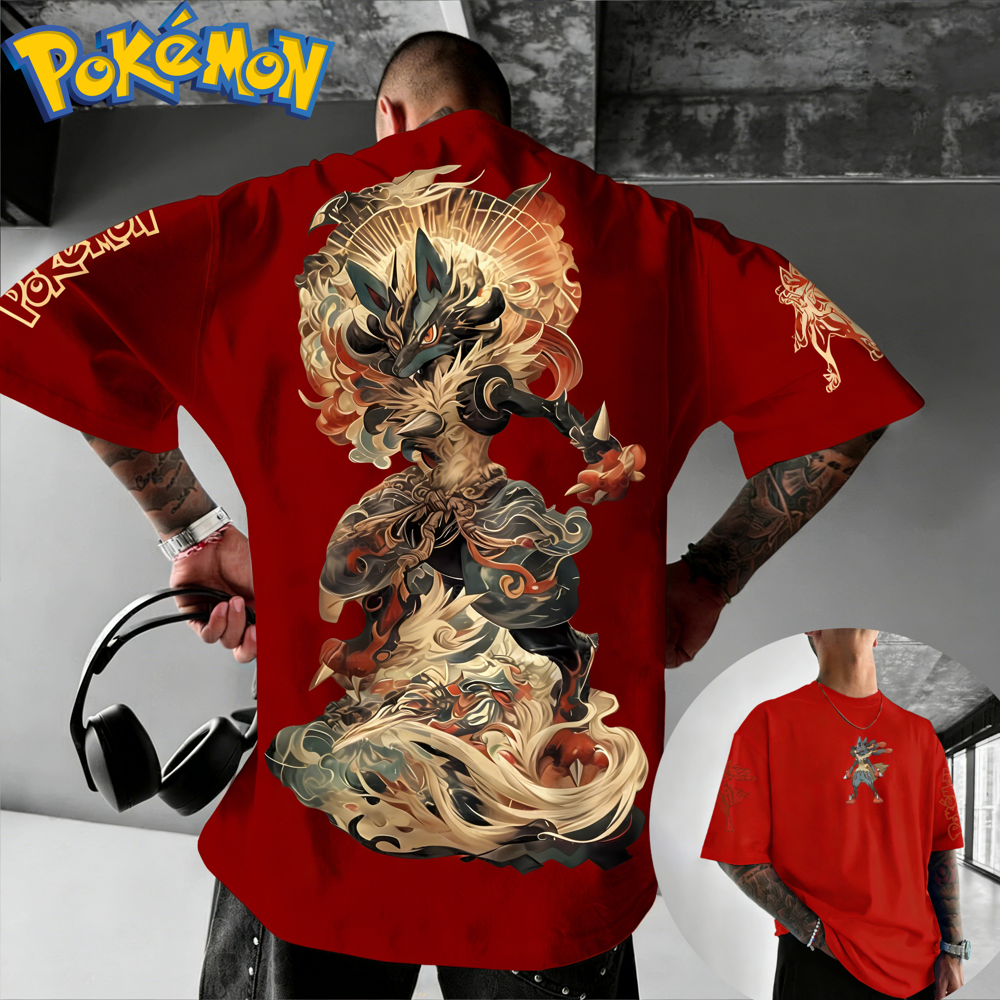 New Pokemon Cotton T Shirt wit – Cosplay Flame Prop Bewertung und Preis