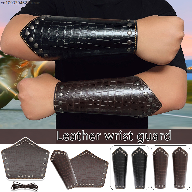 1 Pair Medieval Faux Leather A – Cosplay Prop Pattern Bewertung und Preis