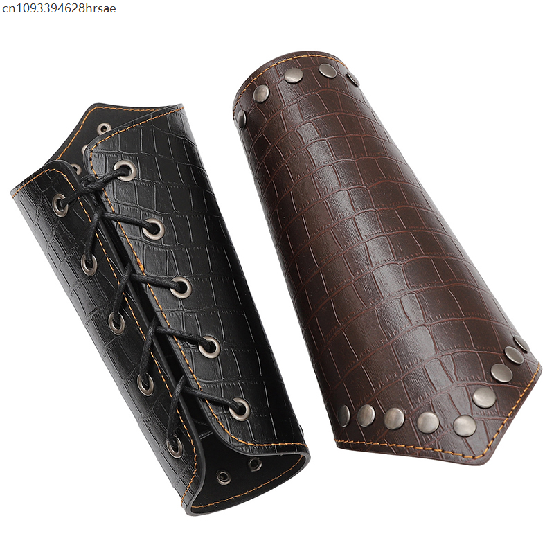 1 Pair Medieval Faux Leather A – Cosplay Prop Pattern Bewertung und Preis