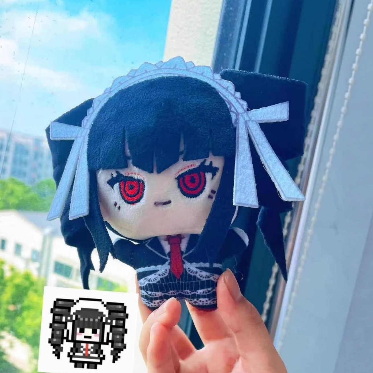 10cm Celestia Ludenberg Plushi – Cosplay Plushie Prop Bewertung und Preis