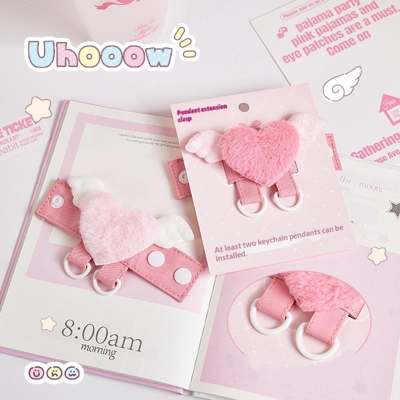 1pcs Plush Star Heart Shape Ex – D Ring Strap Bewertung und Preis