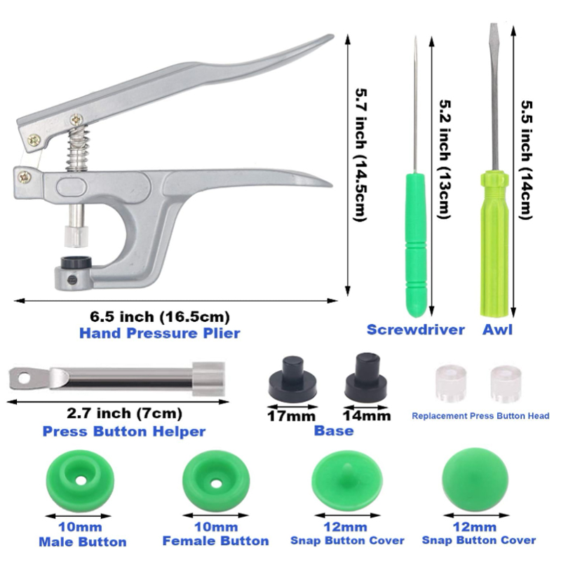 Snap Buttons and Snap Pliers T – Snap Plier Setter Bewertung und Preis