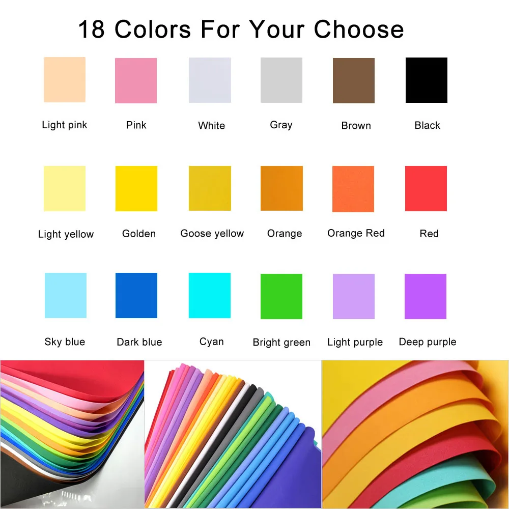 1/18Pcs Colorful EVA Foam Shee – Eva Foam Sheet Bewertung und Preis