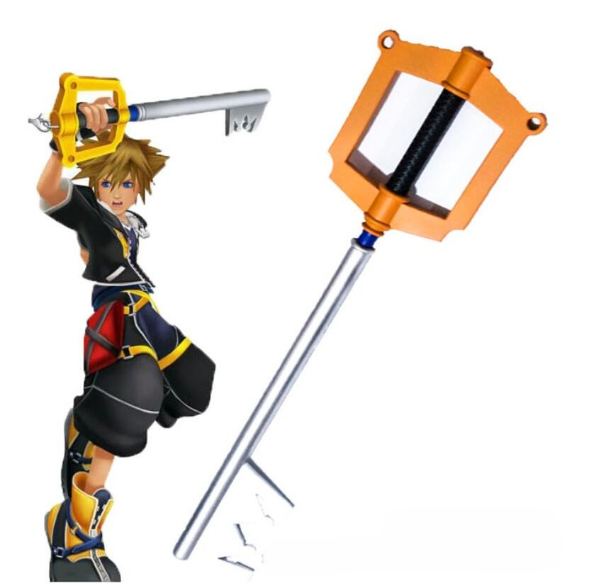 1:1 Cosplay Kingdom Hearts Gol – Keyblade Cosplay Prop Bewertung und Preis