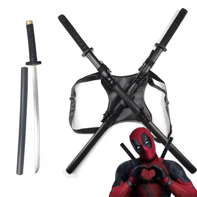 2025 New 61cm Deadpool Katana  – Cosplay Prop Dagger Bewertung und Preis