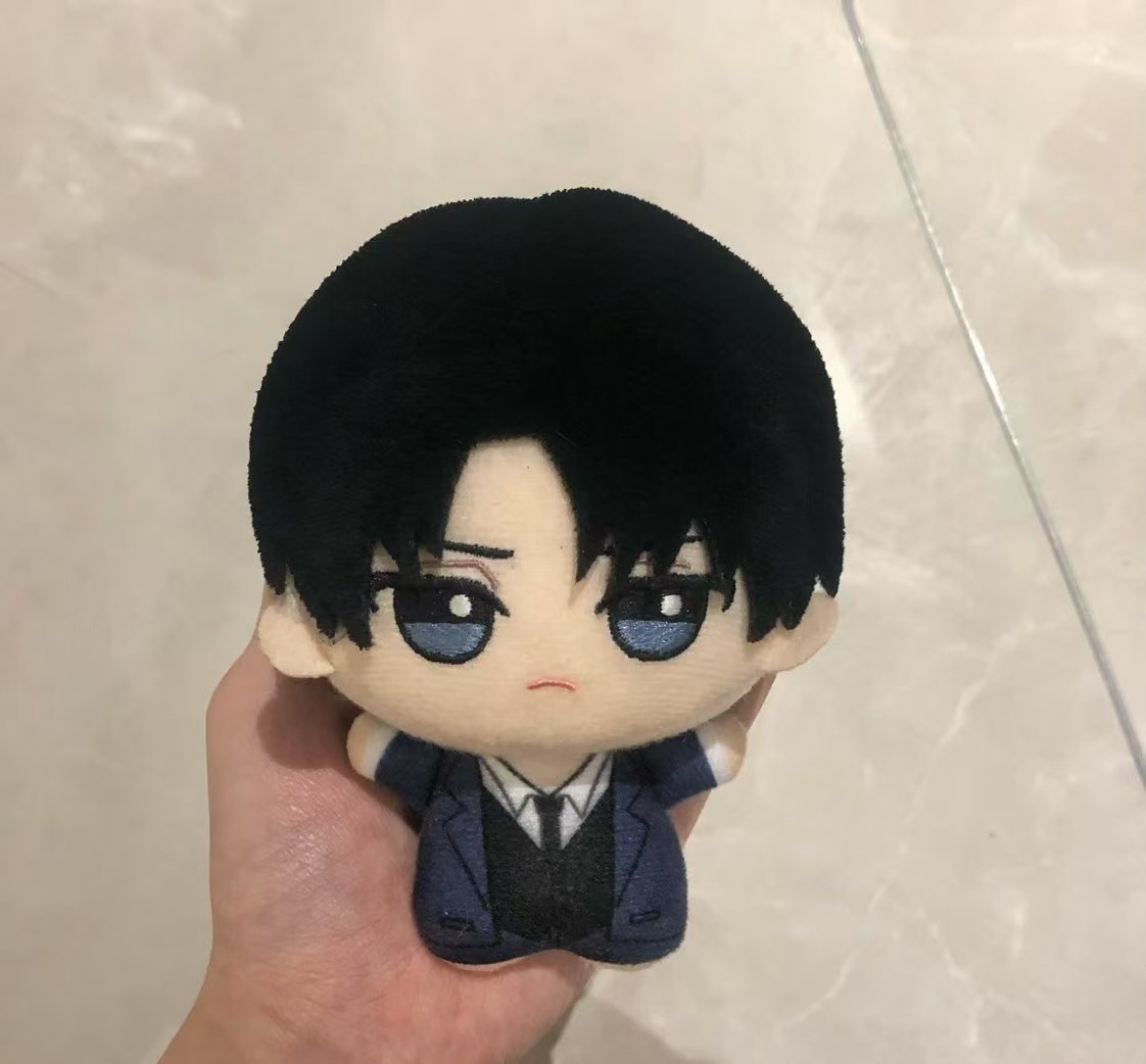 10cm Levi Ackerman Plushie Ani – Cosplay Plushie Prop Bewertung und Preis
