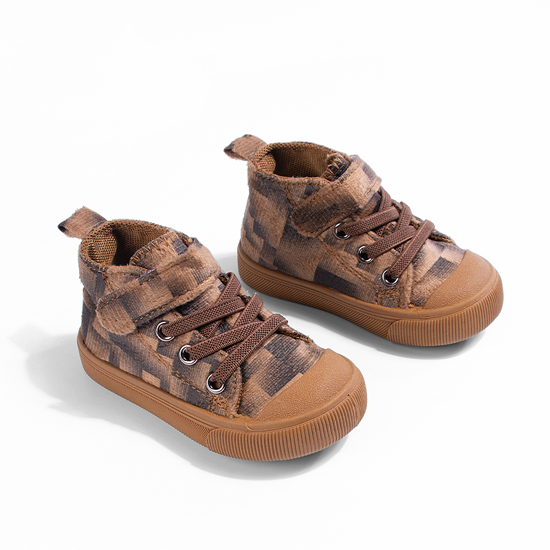 Spring and Autumn High-top Sho – Velcro Hook Loop Bewertung und Preis