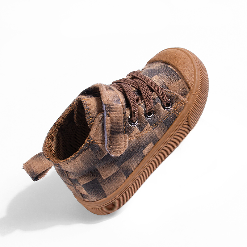 Spring and Autumn High-top Sho – Velcro Hook Loop Bewertung und Preis