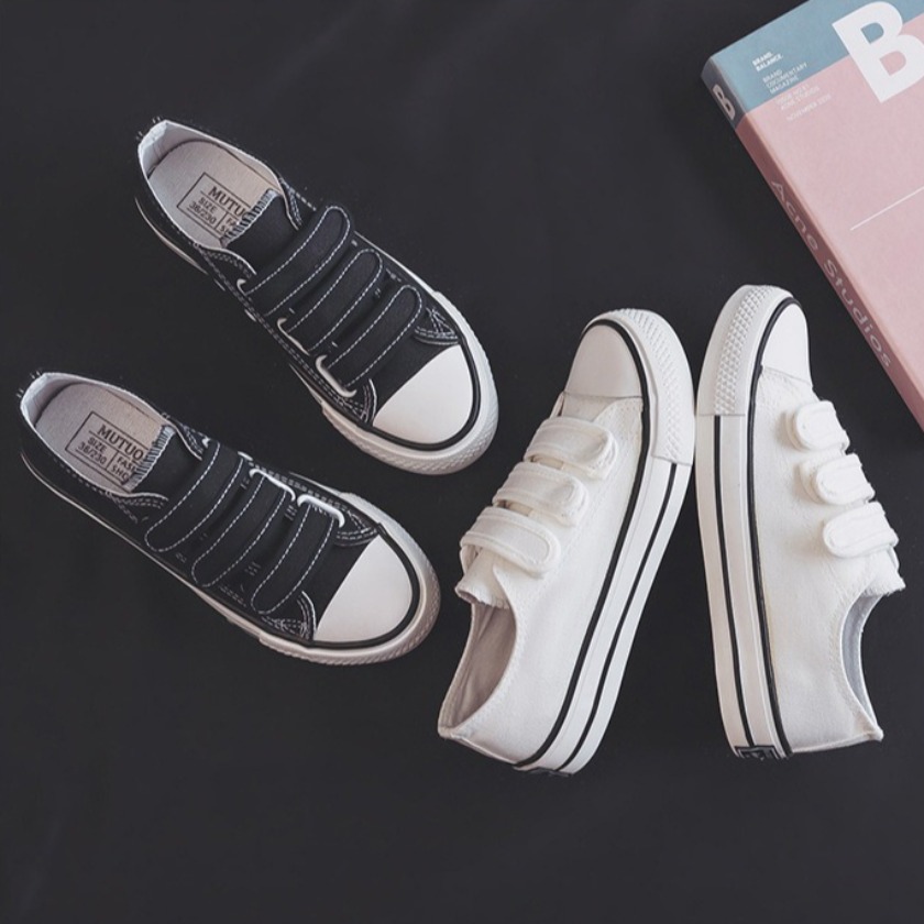 New style Velcro low-top white – Velcro Hook Loop Bewertung und Preis