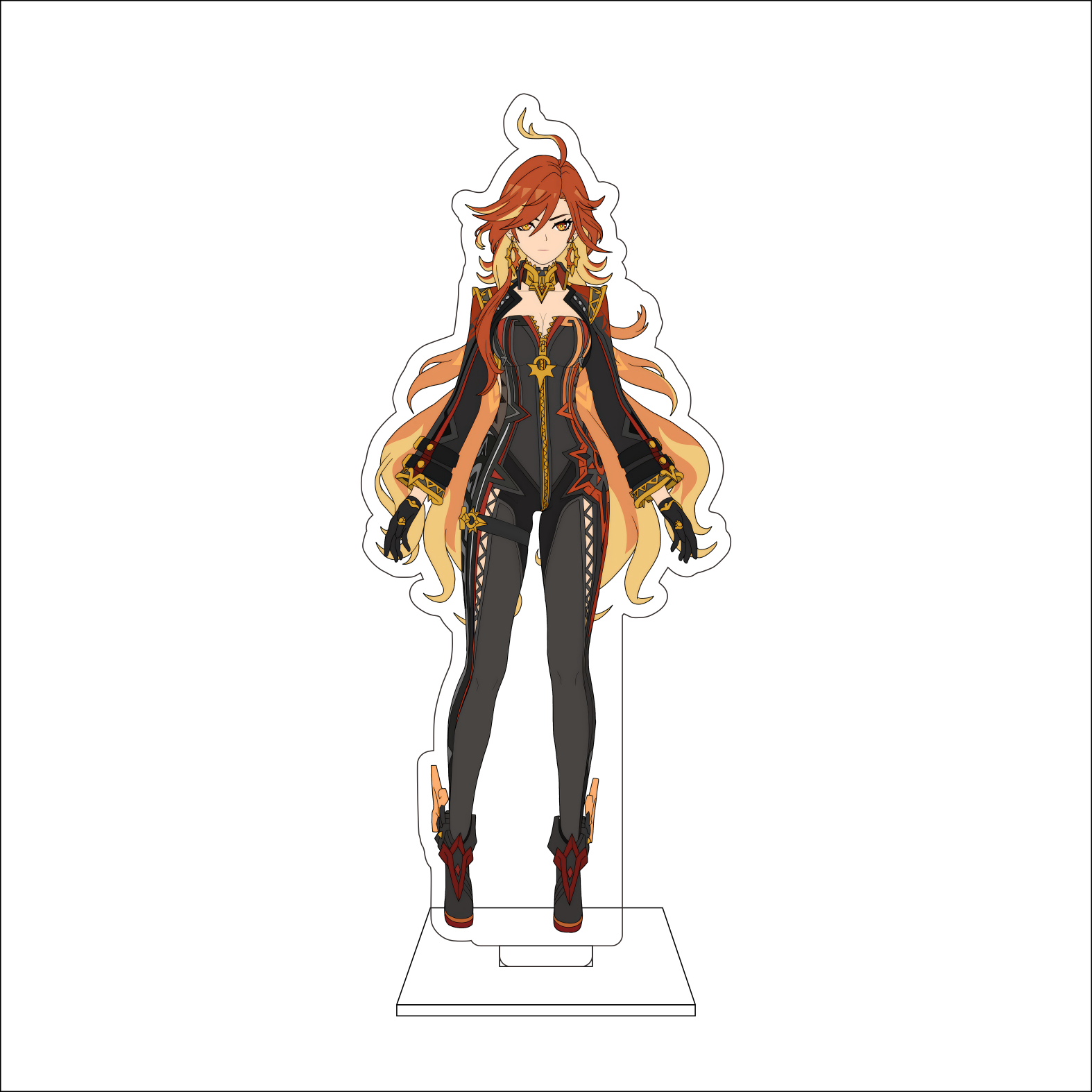 16CM Anime Genshin Impact Cosp – Anime Cosplay Prop Bewertung und Preis