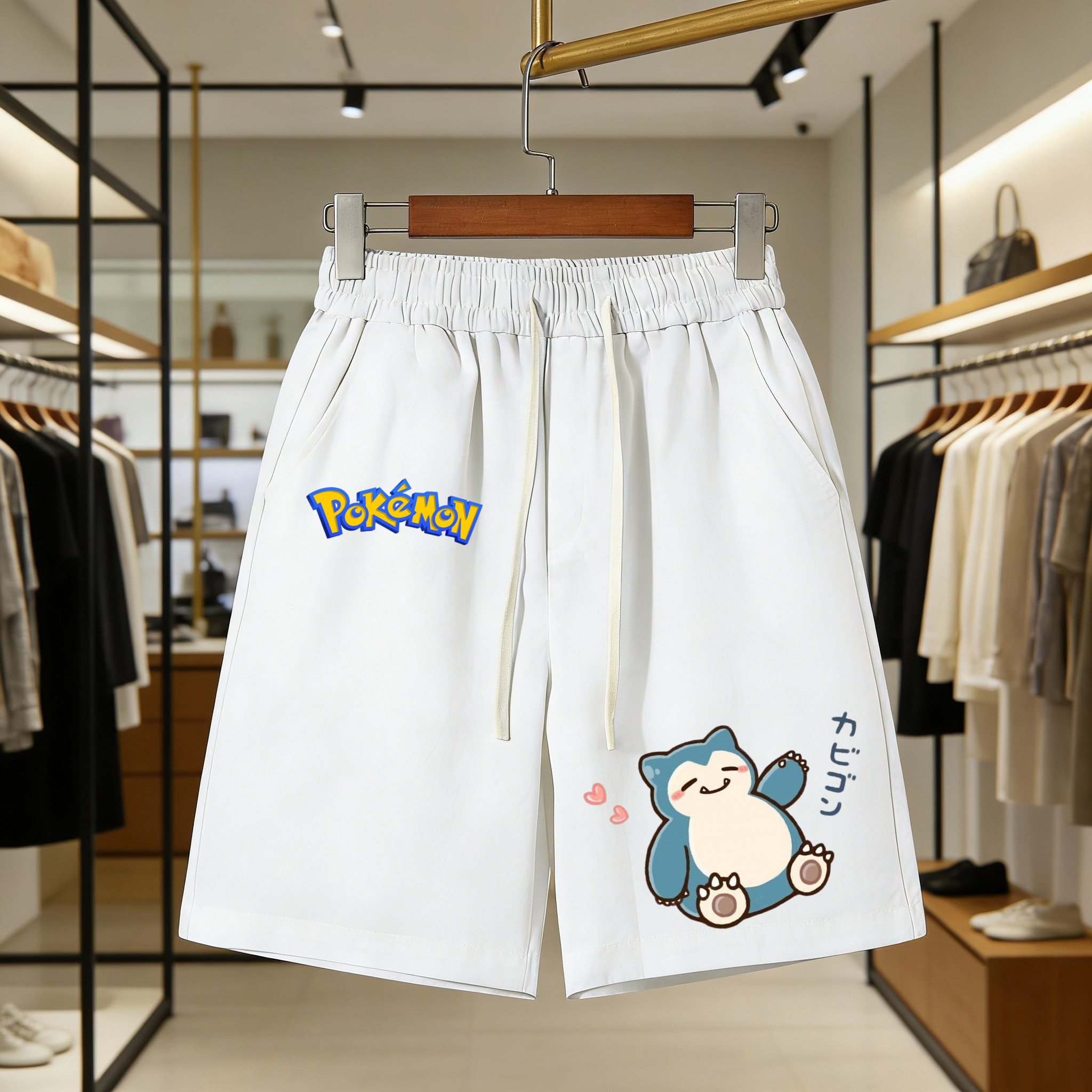 Pokemon Snorlax Fashion Shorts – Pokeball Cosplay Prop Bewertung und Preis