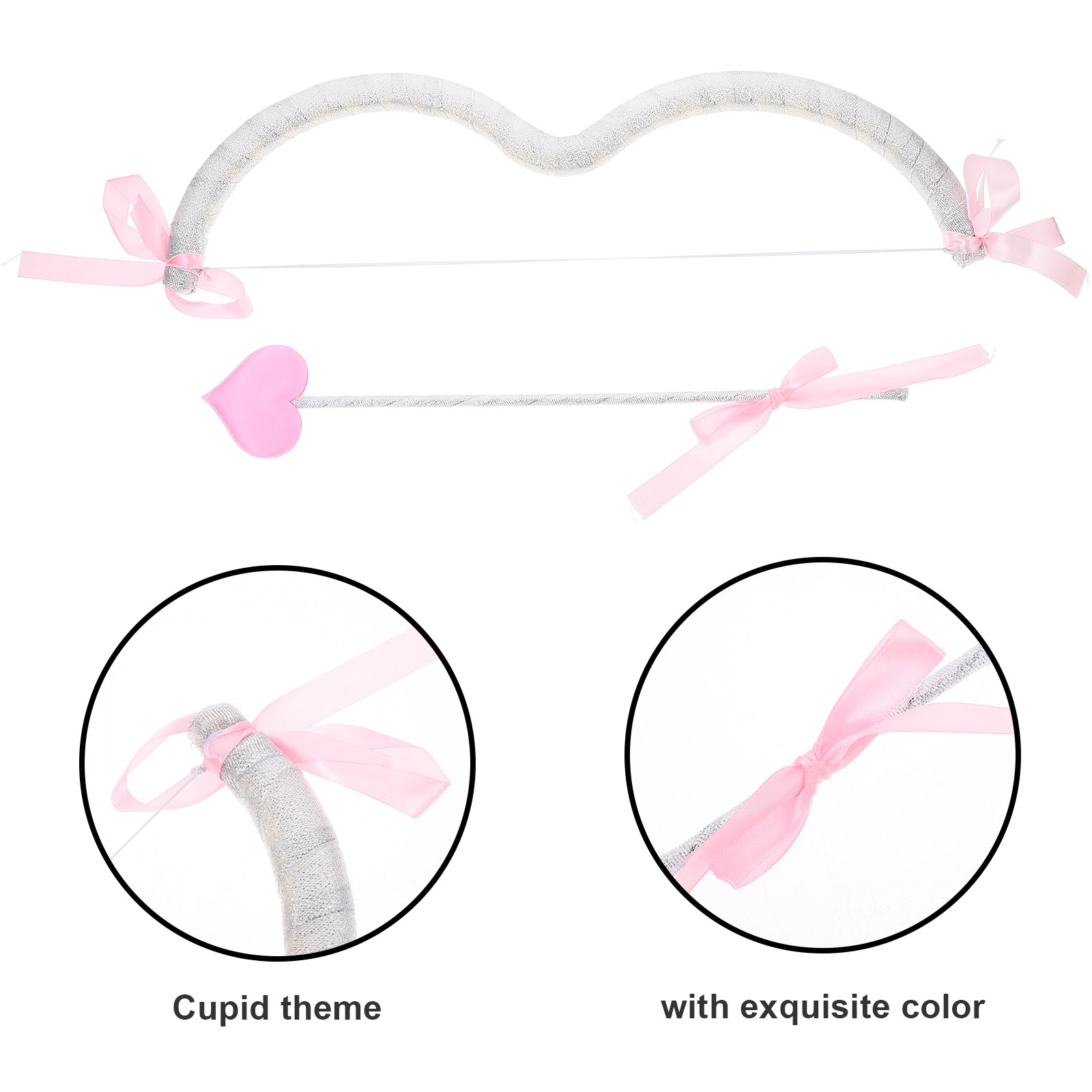 1Set Cupid Bow Arrow Cosplay V – Cosplay Prop Foam Bewertung und Preis