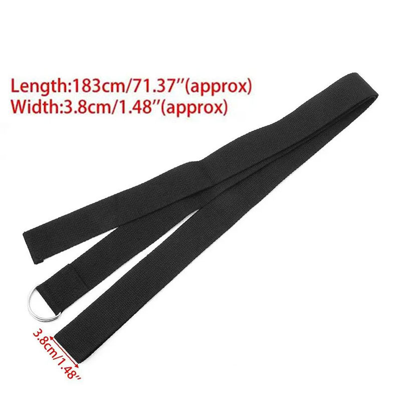 183*3.8cm Yoga Strap Cotton Ex – D Ring Strap Bewertung und Preis