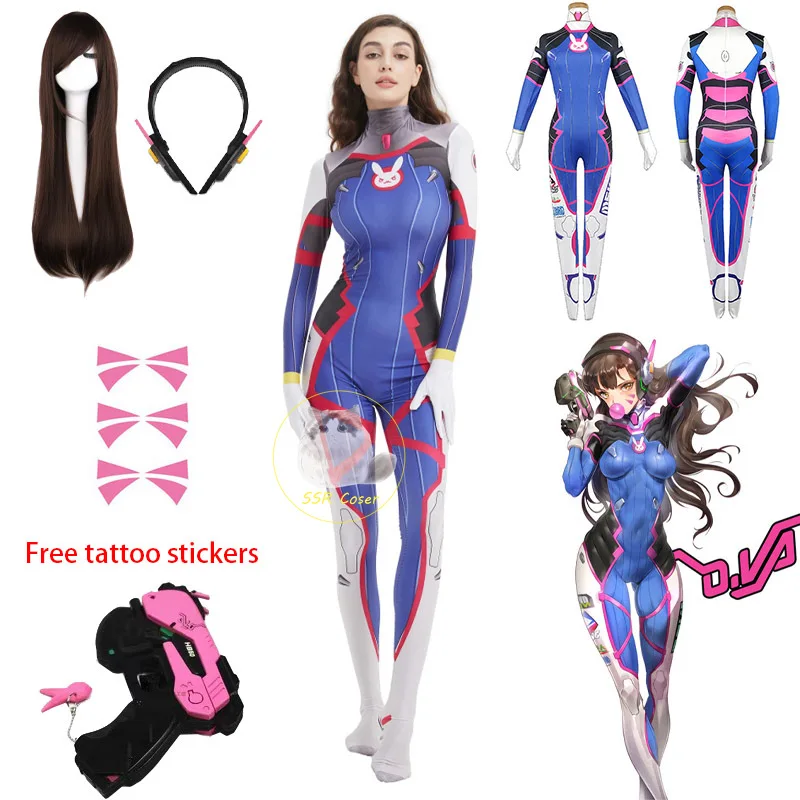 Dva Cosplay Costume Bodysuit Z – Dva Cosplay Prop Bewertung und Preis