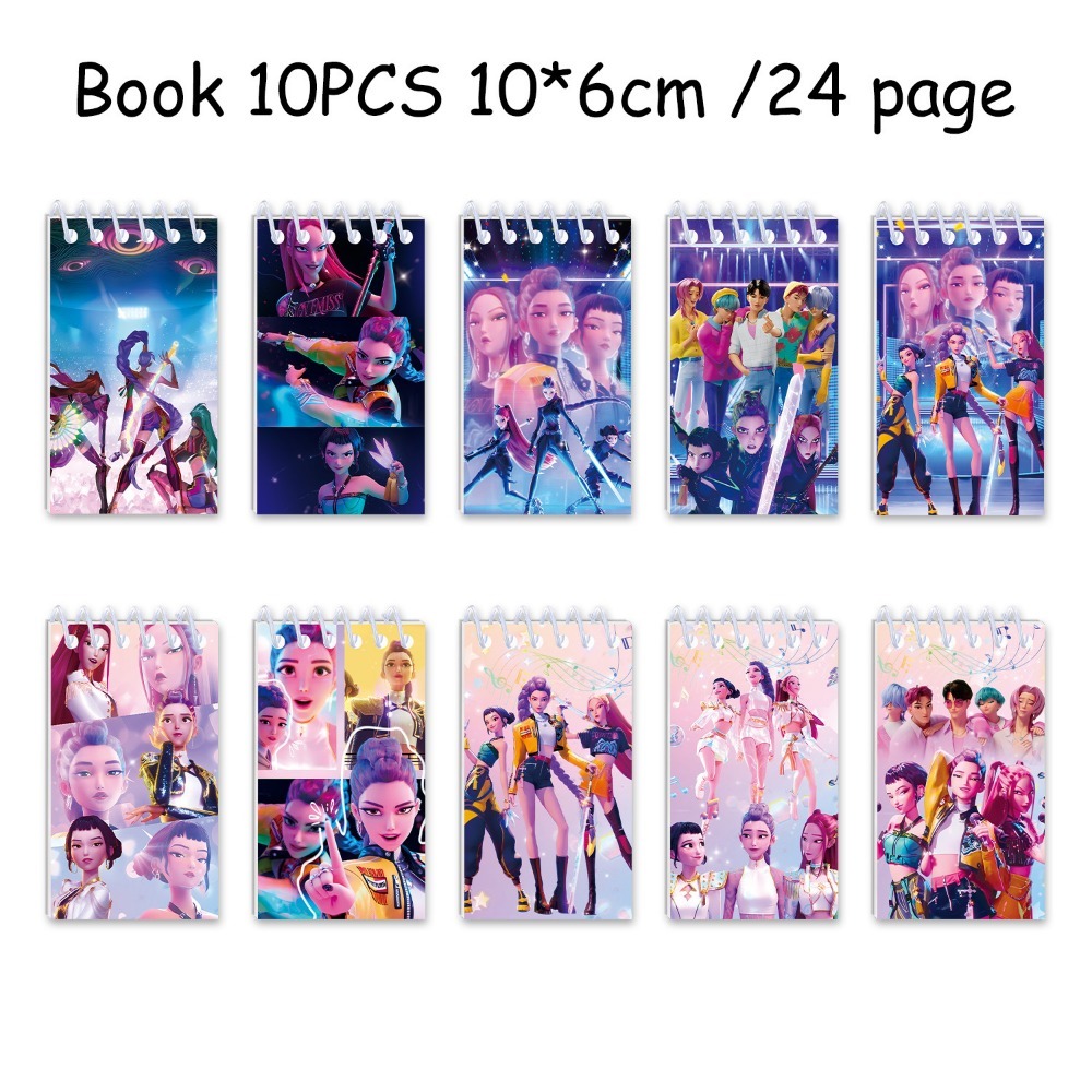 10PCS Anime Girls Group K-pop  – Cosplay Prop Pattern Bewertung und Preis