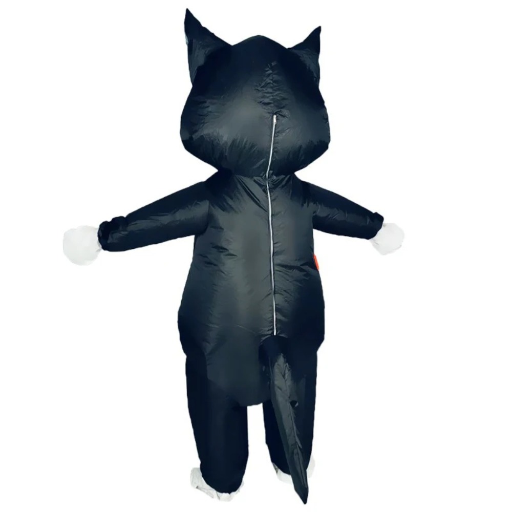 Orange Black Cat Inflatable Su – Cosplay Prop Business Bewertung und Preis