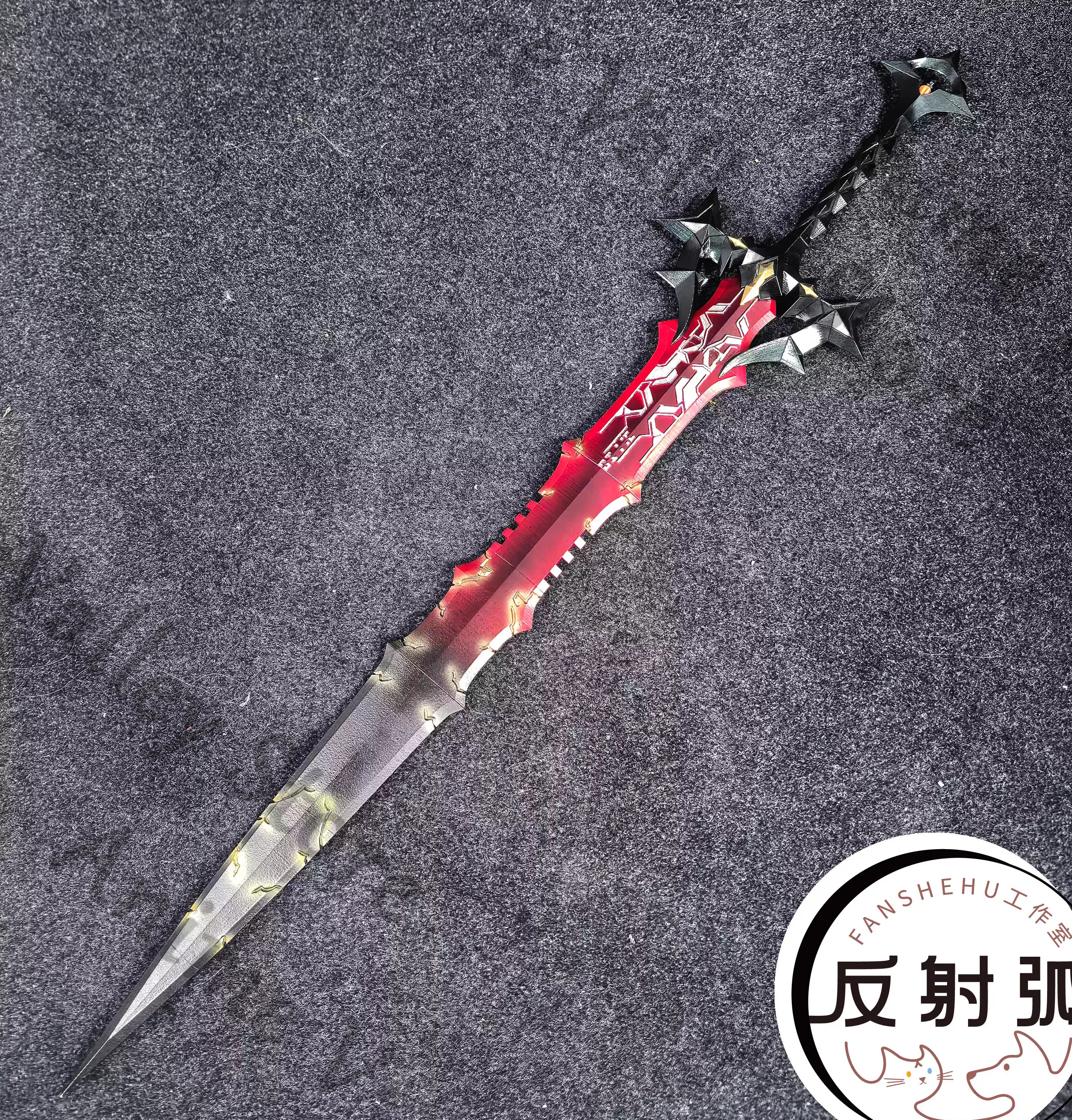 Anime Arknights Laevatain Cosp – Cosplay Flame Prop Bewertung und Preis