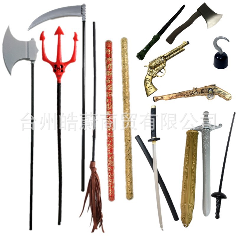 Funny Large Triangle Fork Sick – Cosplay Prop Axe Bewertung und Preis