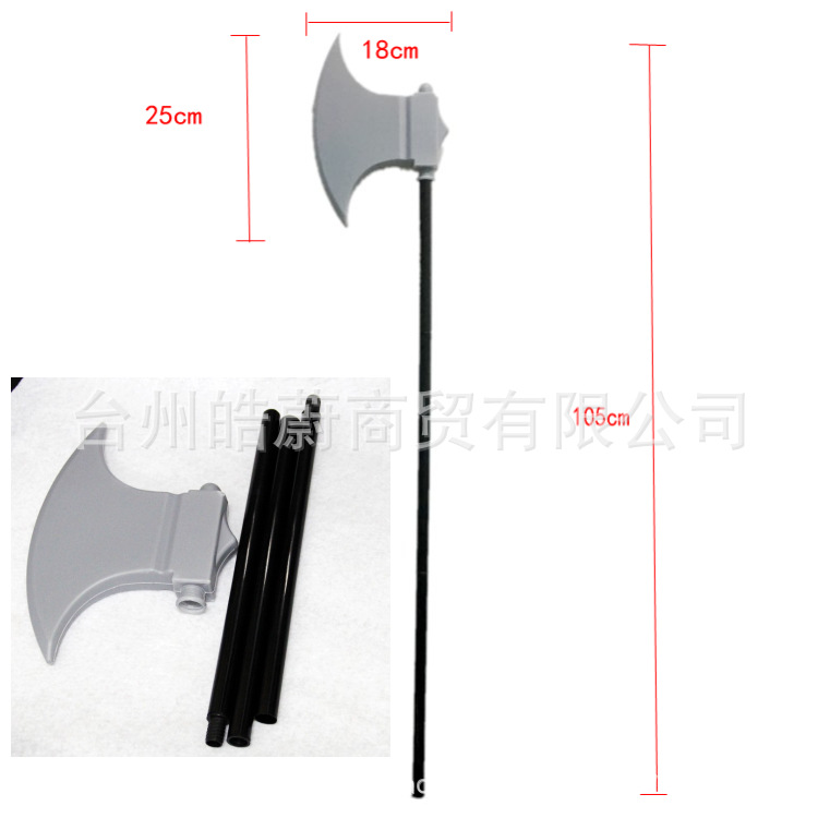 Funny Large Triangle Fork Sick – Cosplay Prop Axe Bewertung und Preis